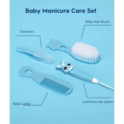 PIGLOG Baby Care Kit for Home & Travel, Grooming Tools & 2 Thermometers