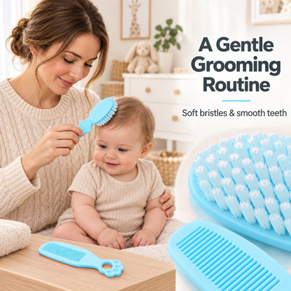 PIGLOG Baby Care Kit for Home & Travel, 8-Piece Set with Thermometer