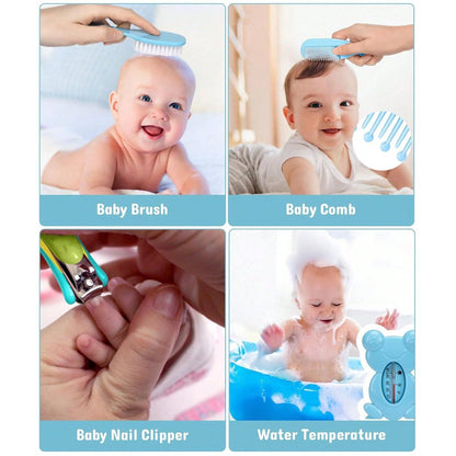 PIGLOG Baby Care Kit for Home & Travel, Grooming Tools & 2 Thermometers