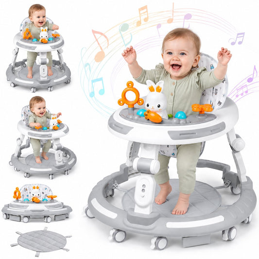 PIGLOG 4-in-1 Foldable Baby Walker