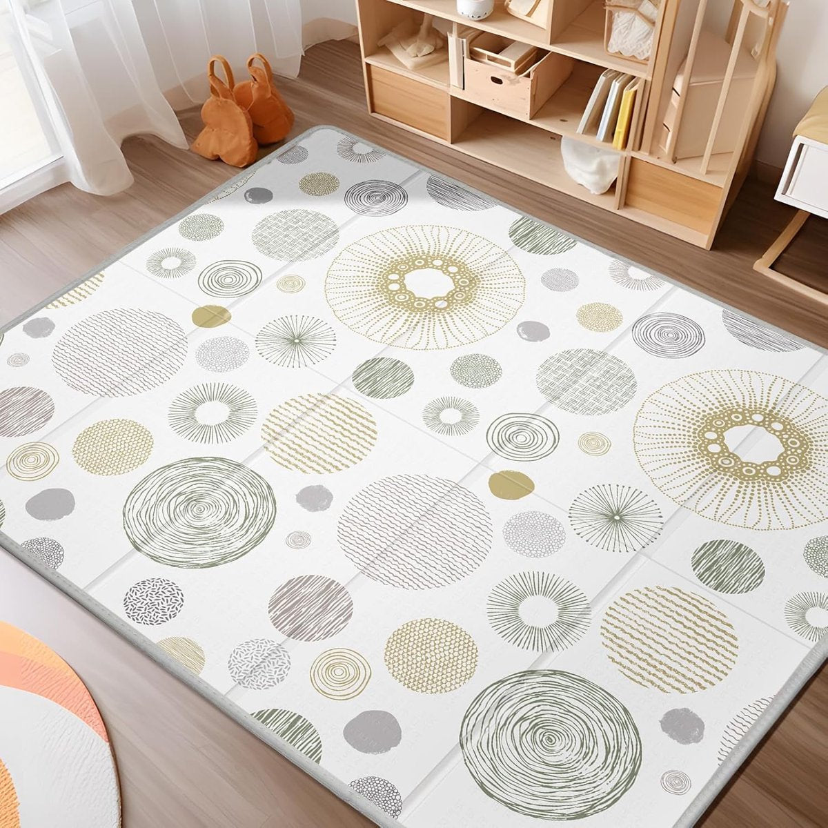 PIGLOG Circles Foldable Play Mat