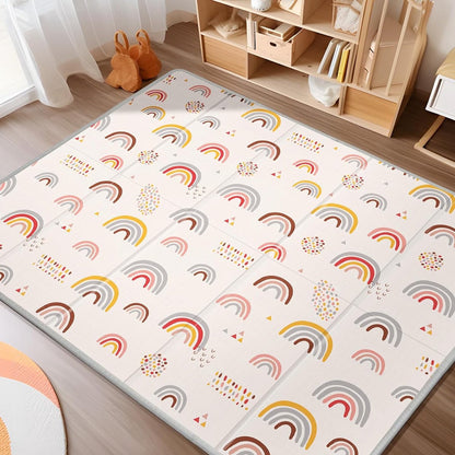 PIGLOG Rainbow Foldable Play Mat - 71 x 59