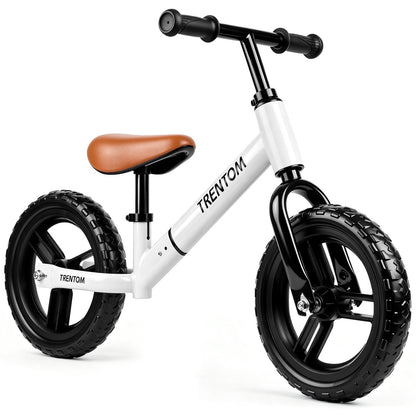 PIGLOG Toddler Balance Bike - White
