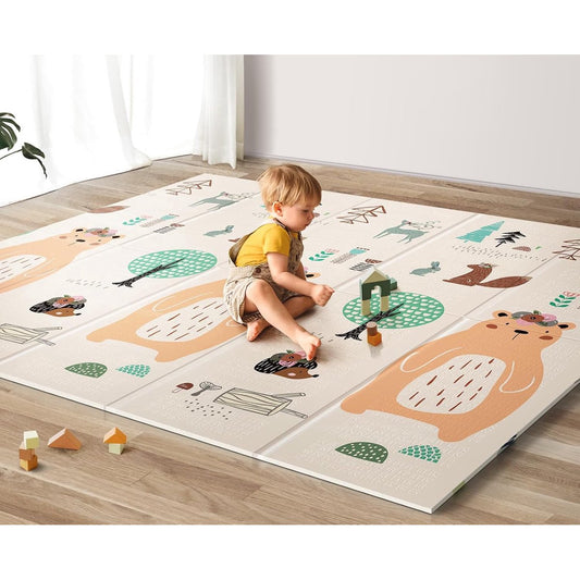 PIGLOG Forest Friends Foldable Play Mat